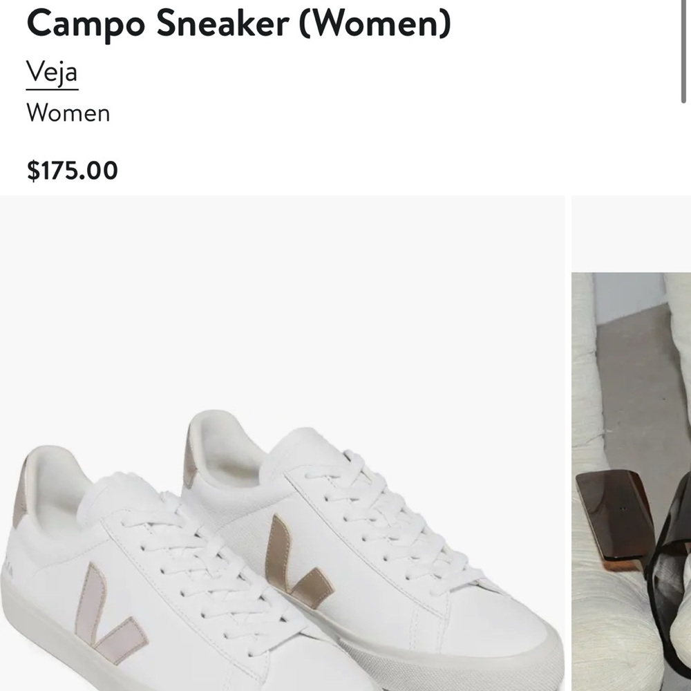 Veja Women's Campo Sneaker - White